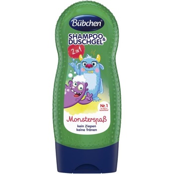 Sampon si gel de dus copii BUBCHEN Monster 230 ml Sampon si gel de dus copii BUBCHEN Monster 230 ml
