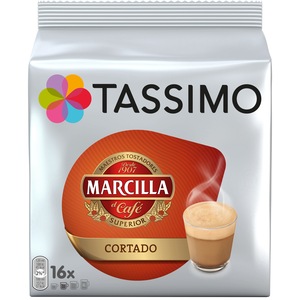 Lot de 3 - Tassimo Café au Lait en Dosettes x 16 - 184 g