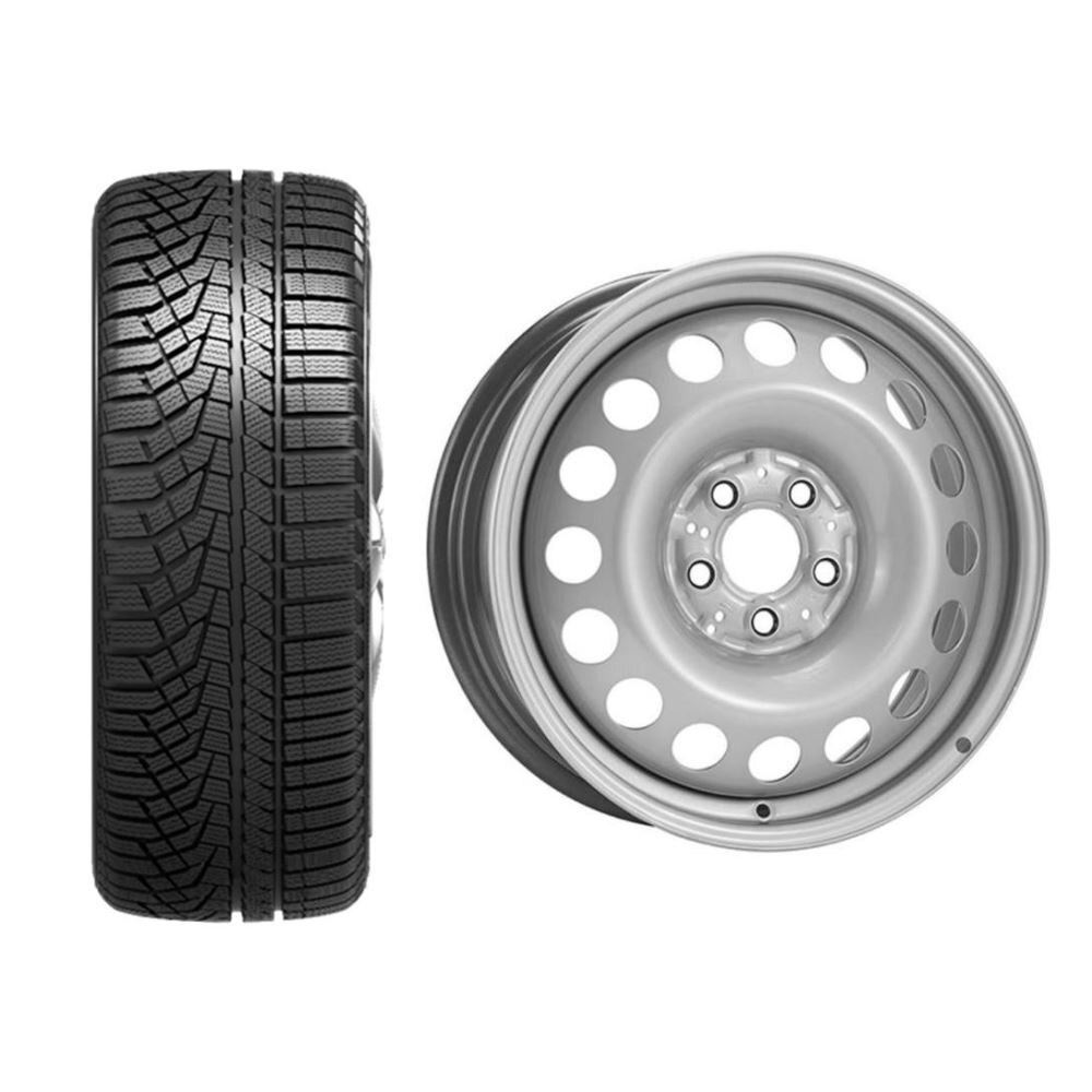 Roata completa Mercedes Clasa V janta otel ALCAR 9002 6.5x17 + anvelopa Iarna Sailun IceBlazer Alpine EVO 225/55R17 101V + Senzor presiune ALCAR