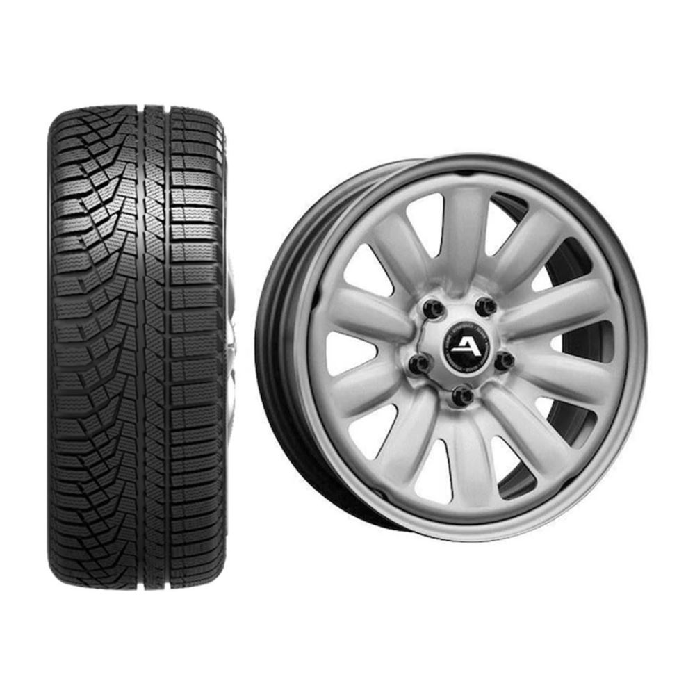 Roata completa Mazda CX-5 janta otel ALCAR 132200 7x17 + anvelopa Iarna SAILUN IceBlazer Alpine EVO 225/65R17 106H/XL + Senzor presiune ALCAR