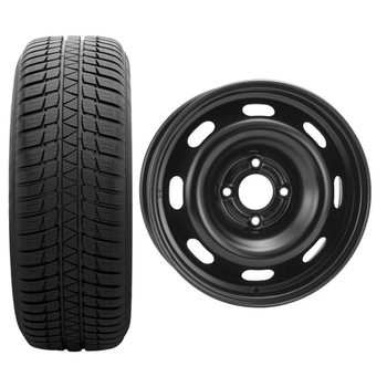 Roata completa Citroen C3, Peugeot 207/208/301 janta otel ALCAR 8055 6x15 + anvelopa Iarna Sumitomo WT200 185/65R15 88T Roata completa Citroen C3, Peugeot 207/208/301 janta otel ALCAR 8055 6x15 + anvelopa Iarna Sumitomo WT200 185/65R15 88T