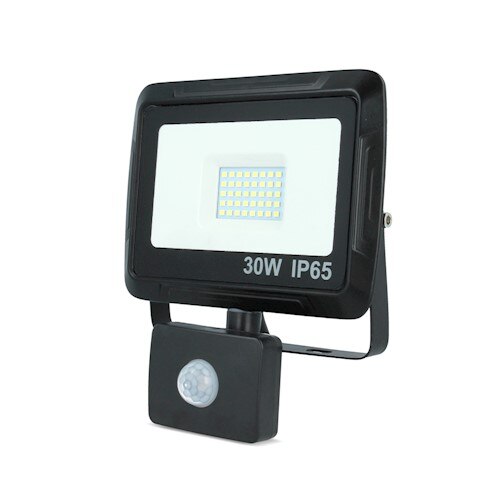 Proiector LED 30W 2400lm cu senzor de miscare 4500K IP65