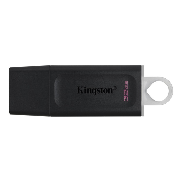 USB Flash памет Kingston DataTraveler Exodia 32GB, USB 3.2, Черен/Бял