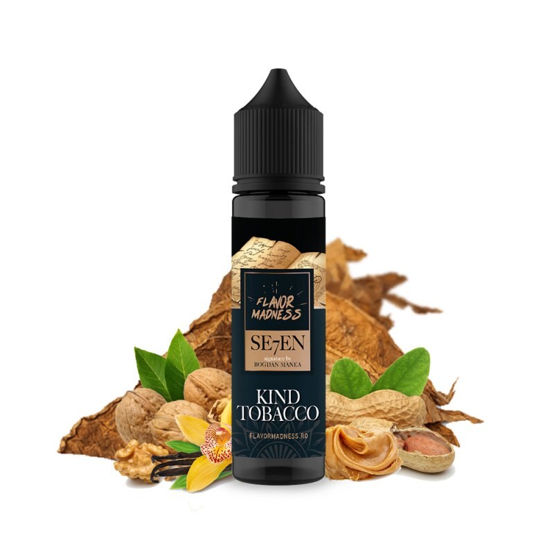 Lichid Tigara Electronica Flavor Madness - Kind Tobacco ,30ml ,0mg/ml