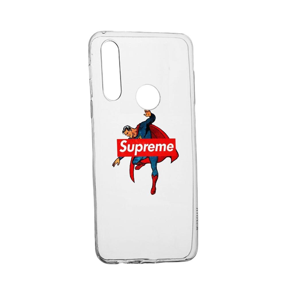 Husa Silicon Supreme, Superman, Compatibila cu Alcatel 3L (2020), rezistenta la uzura, anti-alunecare, 259