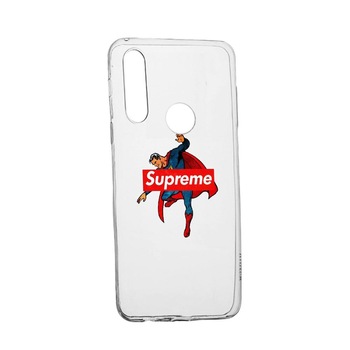 Husa Silicon Supreme, Superman, Compatibila cu Alcatel 3L (2020), rezistenta la uzura, anti-alunecare, 259 Husa Silicon Supreme, Superman, Compatibila cu Alcatel 3L (2020), rezistenta la uzura, anti-alunecare, 259