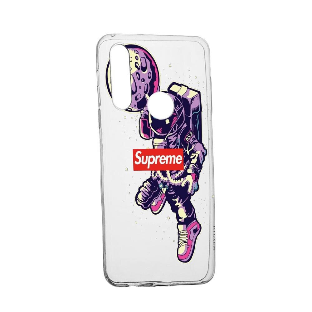 Husa Silicon Supreme, Astronaut, Compatibila cu Motorola Moto G Pro, rezistenta la uzura, anti-alunecare, 254