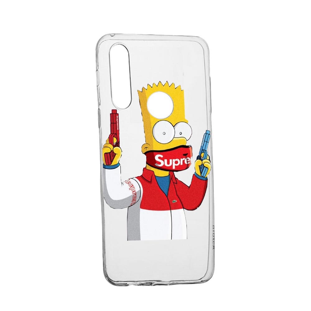 Husa Silicon Supreme, The Simpsons, Compatibila cu Alcatel 3L (2020), rezistenta la uzura, anti-alunecare, 270