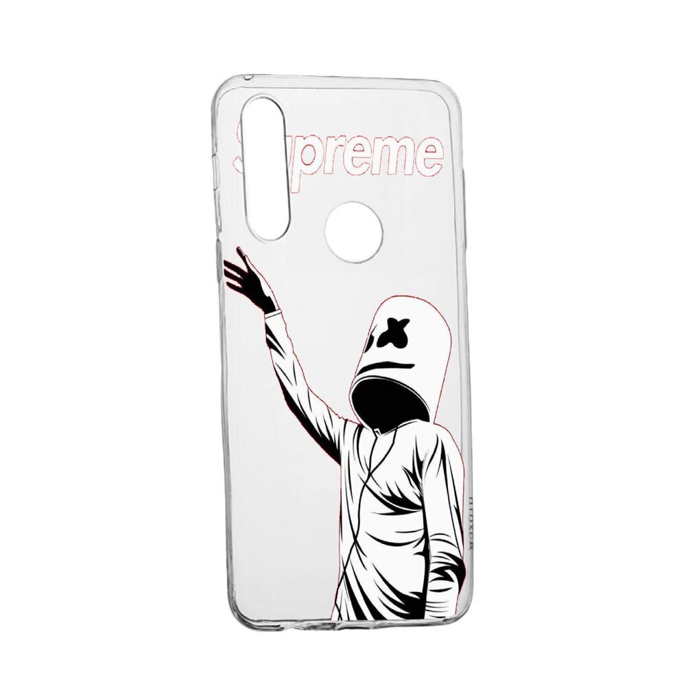 Husa Silicon Supreme, Marshmello, Compatibila cu Motorola Moto G Pro, rezistenta la uzura, anti-alunecare, 255