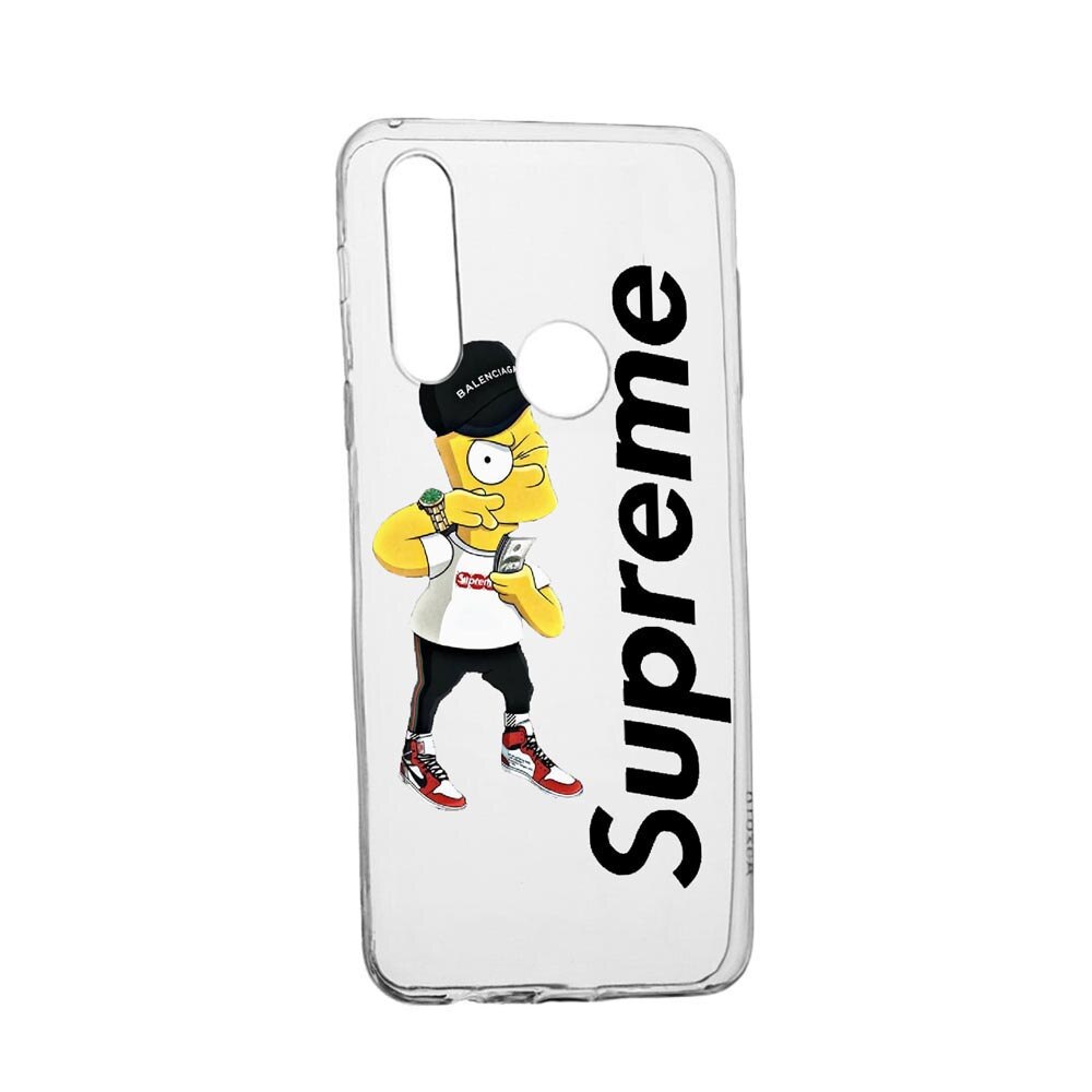 Husa Silicon Supreme, The Simpsons, Compatibila cu Motorola Moto G Pro, rezistenta la uzura, anti-alunecare, 258