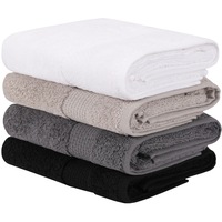 set 4 prosoape beverly hills polo club 100 bumbac 480 grm 50x90 cm negru imagen 8_0_
0