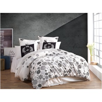 Lenjerie de pat Beverly Hills Polo Club, 1 persoana, 100% bumbac raforce, cearceaf pilota 160x220, cearceaf pat 160x240, fata de perna 50x70, model fulgi Lenjerie de pat Beverly Hills Polo Club, 1 persoana, 100% bumbac raforce, cearceaf pilota 160x220, cearceaf pat 160x240, fata de perna 50x70, model fulgi