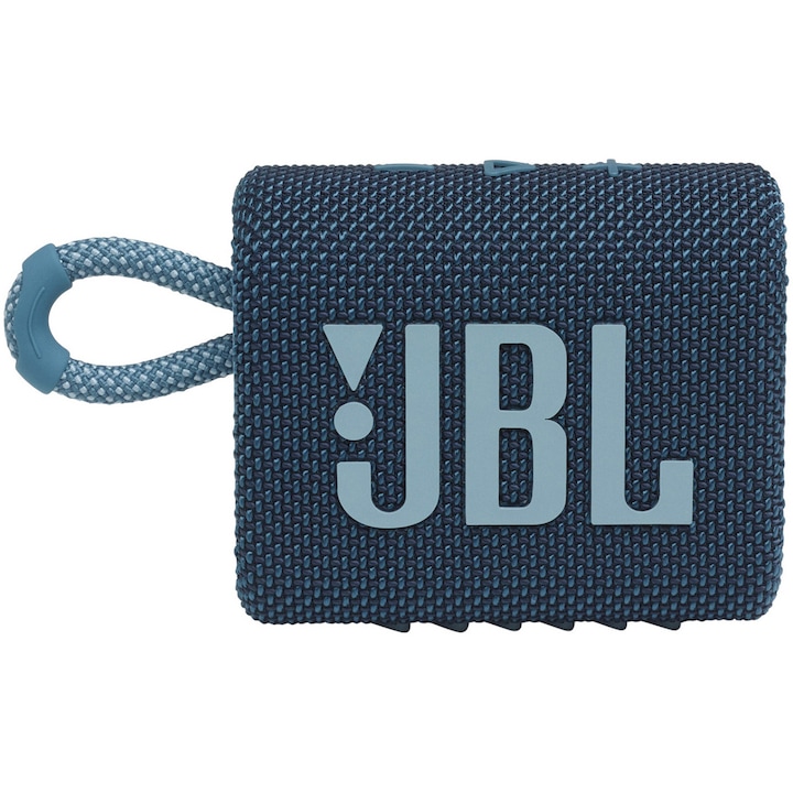 JBL GO3BLU Hordozható hangszóró, Bluetooth, Kék