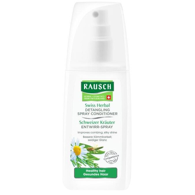 Balsam spray pentru descurcarea parului Rausch cu ierburi elvetiene, 100 ml