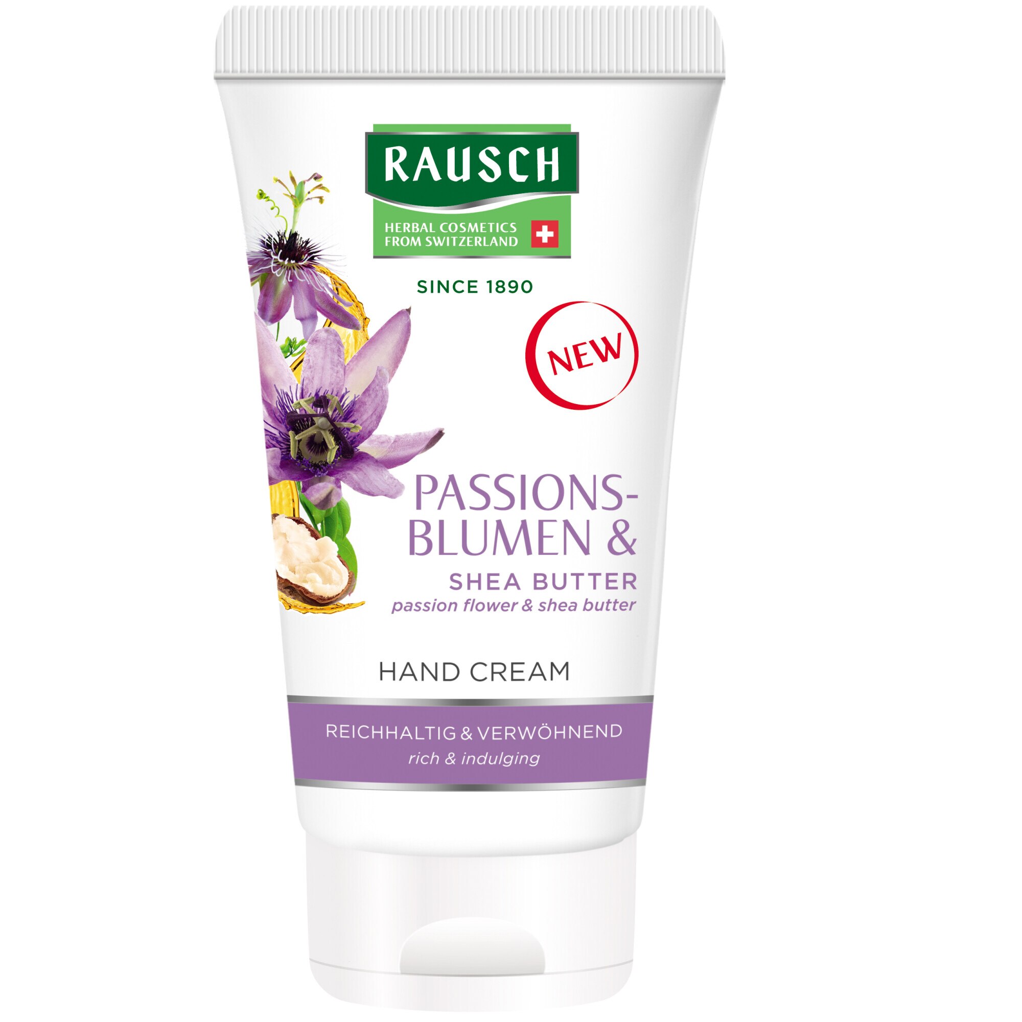 Crema de maini Rausch cu passiflora, 50 ml