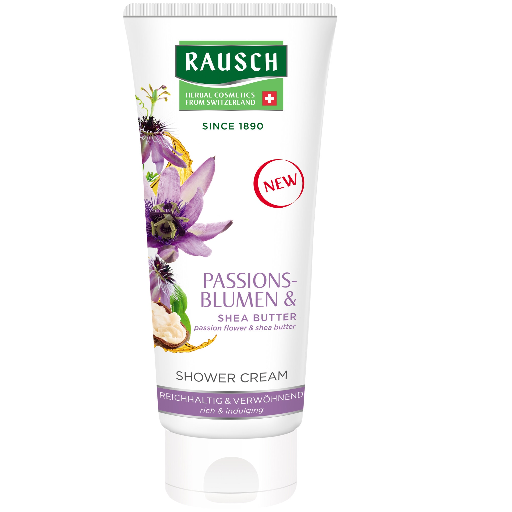 Crema de dus Rausch cu passiflora, 200 ml
