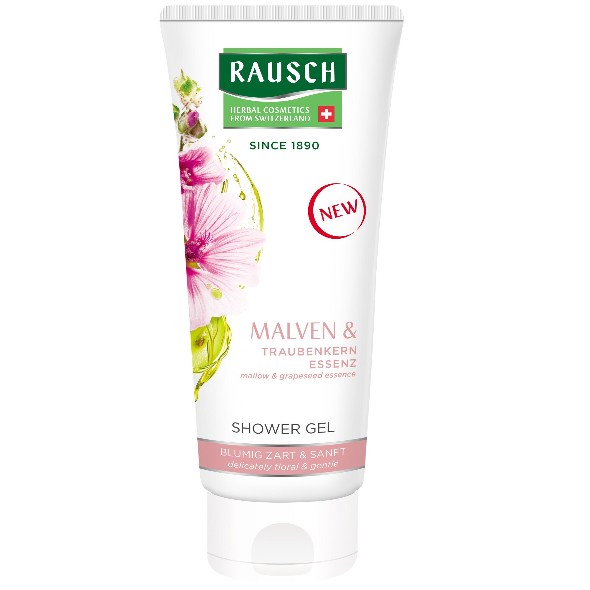 Gel de dus Rausch cu nalba, 200 ml
