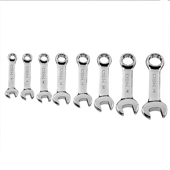 Set chei combinate scurte, 8-19 mm, Neo Tools, 09-791, 8 piese Set chei combinate scurte, 8-19 mm, Neo Tools, 09-791, 8 piese