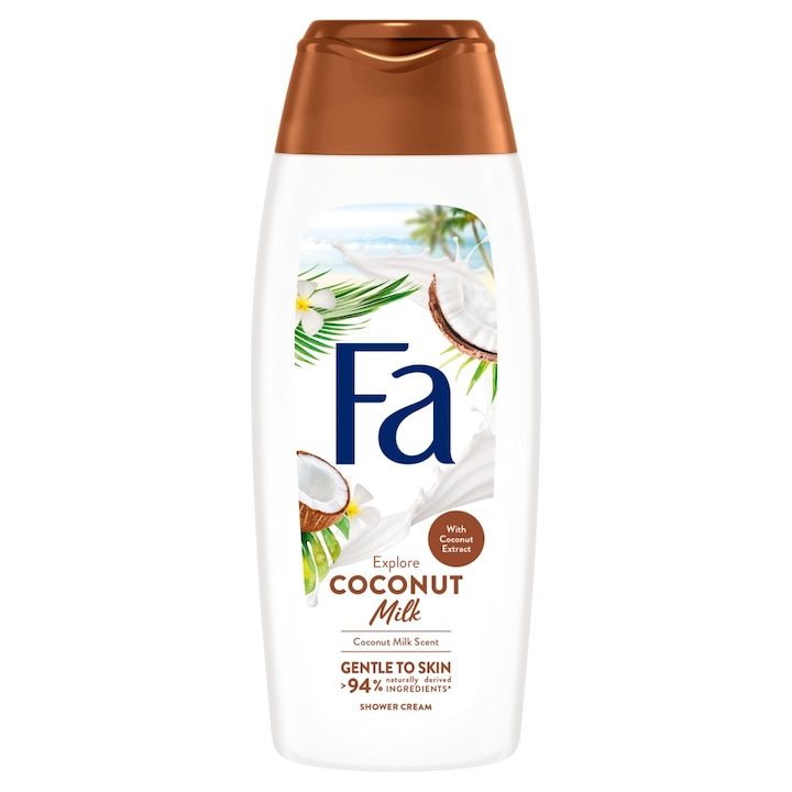 Fa krémtusfürdő, Coconut Milk, 400 ml