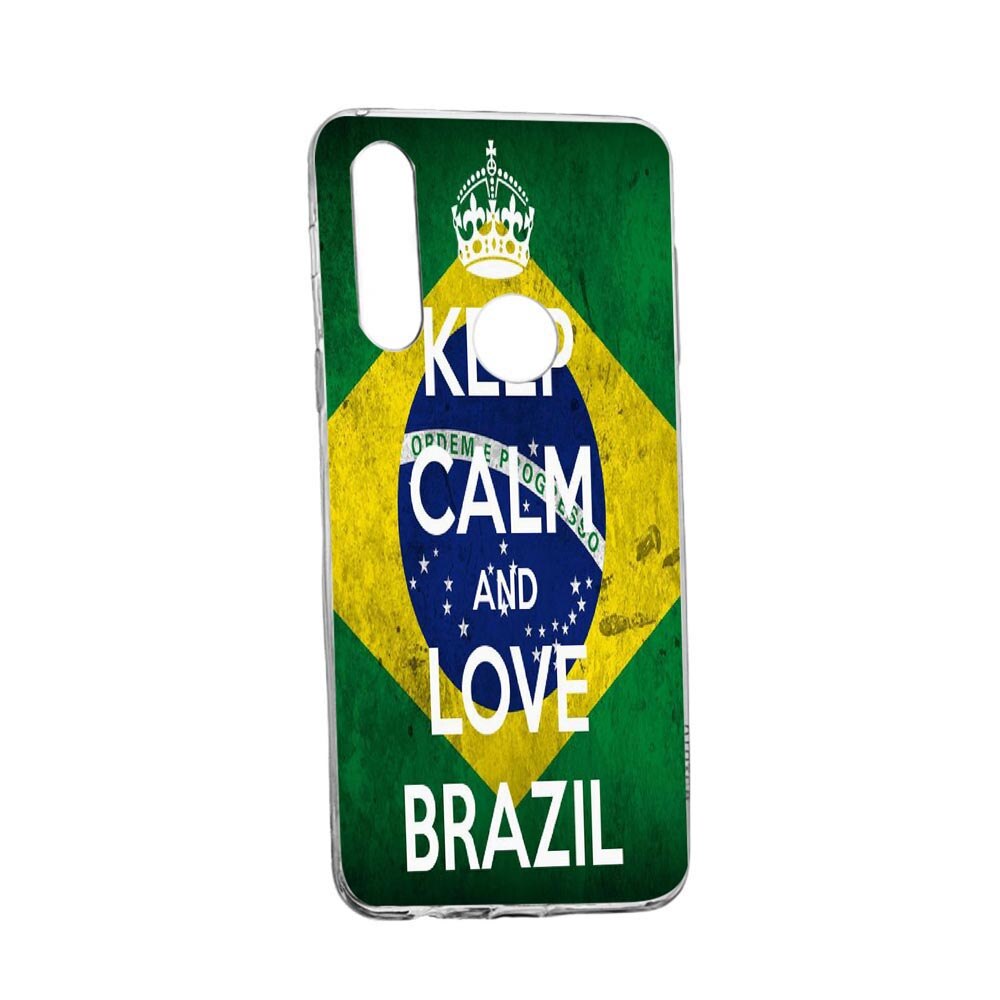 Husa Silicon Football, Brazil, Compatibila cu Motorola Moto G Pro, rezistenta la uzura, anti-alunecare, 232