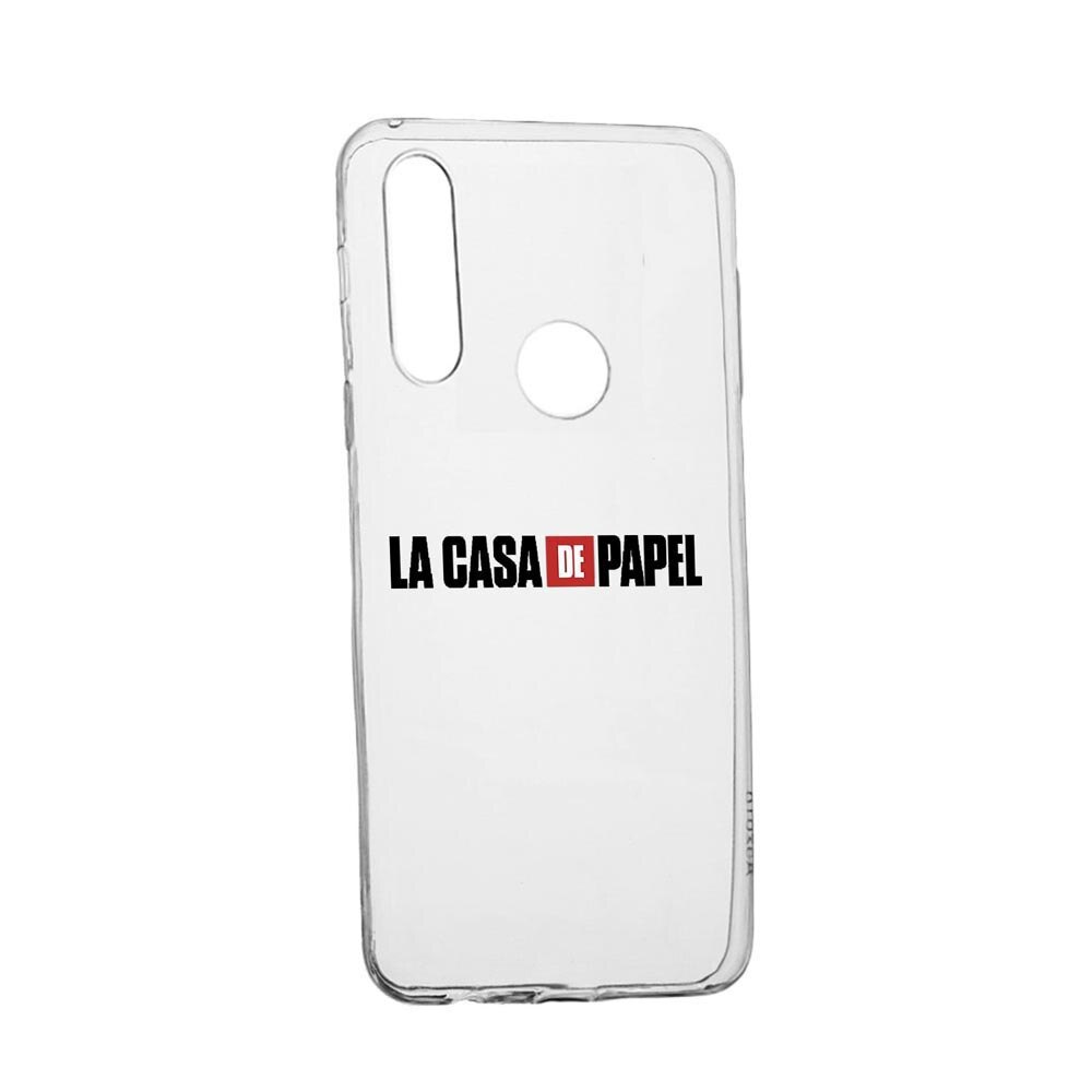 Husa Silicon La Casa de Papel, Compatibila cu Alcatel 3L (2020), rezistenta la uzura, anti-alunecare, 292