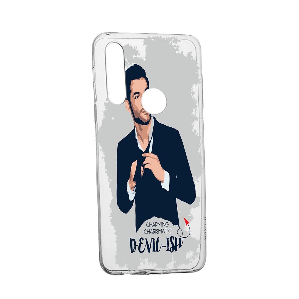 Husa Silicon Lucifer, Compatibila cu Alcatel 1S (2020) / 1V (2020), rezistenta la uzura, anti-alunecare, 299