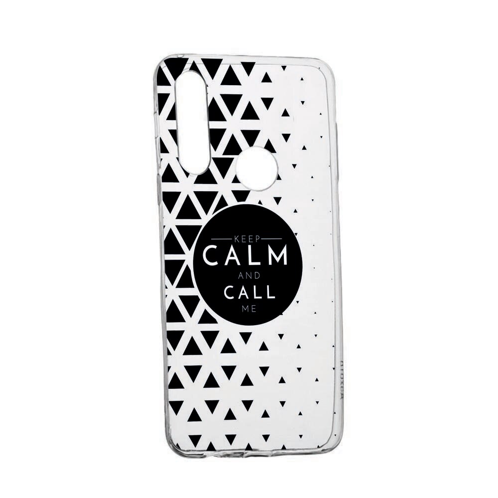 Husa pentru Huawei Y6p, Keep Calm, rezistenta la uzura, anti-alunecare, 2