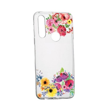 Husa pentru Motorola One, Flowers, rezistenta la uzura, anti-alunecare, 56 Husa pentru Motorola One, Flowers, rezistenta la uzura, anti-alunecare, 56