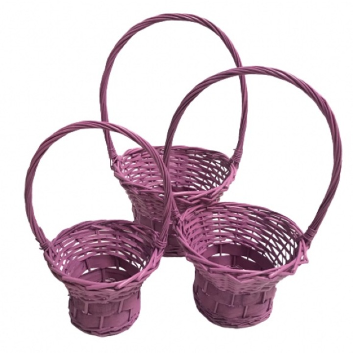 Cos rotund mov 3 set 430 g