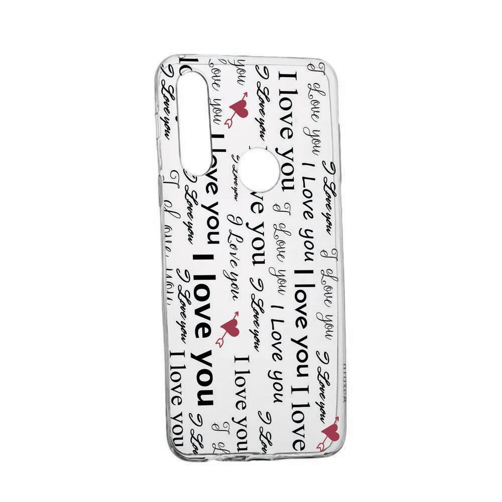 Husa pentru Motorola Moto E6s (2020), Love me, rezistenta la uzura, anti-alunecare, 40