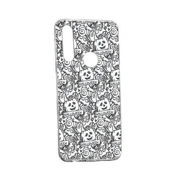 Husa pentru Huawei Y6p, Halloween, rezistenta la uzura, anti-alunecare, 122 Husa pentru Huawei Y6p, Halloween, rezistenta la uzura, anti-alunecare, 122