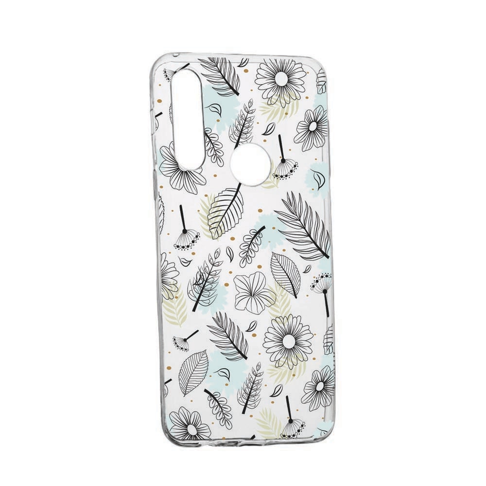 Husa Silicon Compatibila cu Motorola Moto G Pro, Flori, rezistenta la uzura, anti-alunecare, 81
