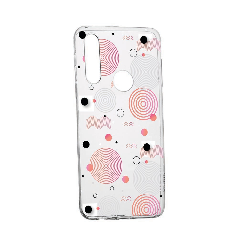 Husa pentru Motorola One, Circles, rezistenta la uzura, anti-alunecare, 110