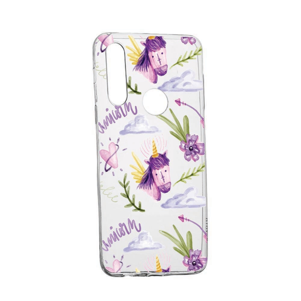 Husa Silicon Compatibila cu Alcatel 1S (2020) / 1V (2020), Unicorn, rezistenta la uzura, anti-alunecare, 89