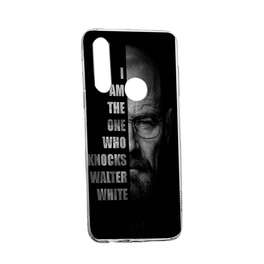 Husa Silicon Breaking Bad, Compatibila cu Alcatel 3L (2020), rezistenta la uzura, anti-alunecare, 363