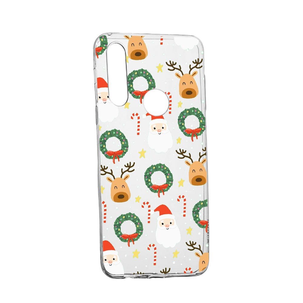 Husa Silicon Xmas, Craciun, Compatibila cu Motorola Moto G Pro, rezistenta la uzura, anti-alunecare, 350