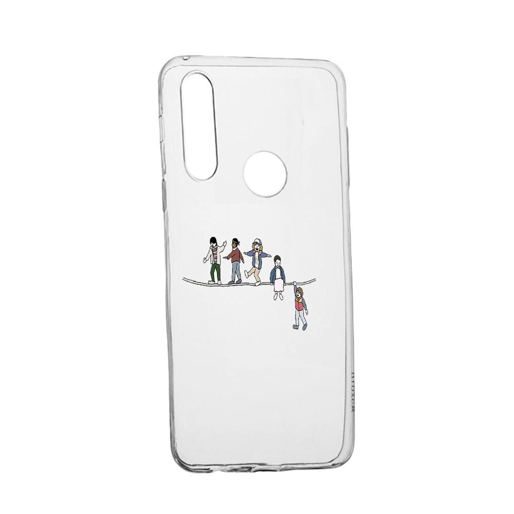 Husa Silicon Stranger Things, Compatibila cu Alcatel 1S (2020) / 1V (2020), rezistenta la uzura, anti-alunecare, 369