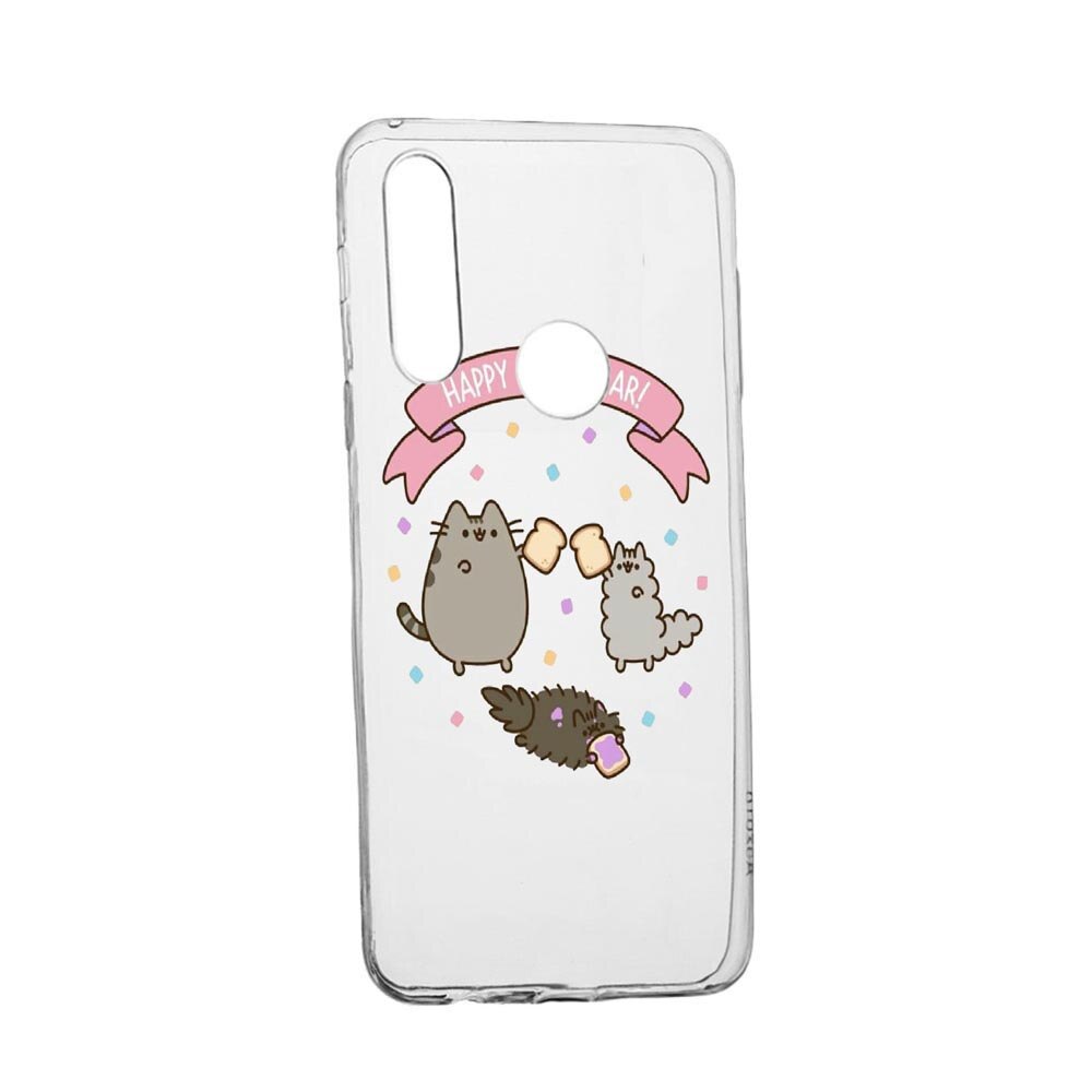 Husa Silicon Happy New Year, Compatibila cu Alcatel 1S (2020) / 1V (2020), rezistenta la uzura, anti-alunecare, 356