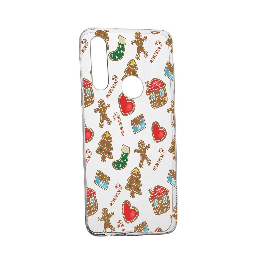 Husa Silicon Xmas, Craciun, Compatibila cu Alcatel 3L (2020), rezistenta la uzura, anti-alunecare, 353