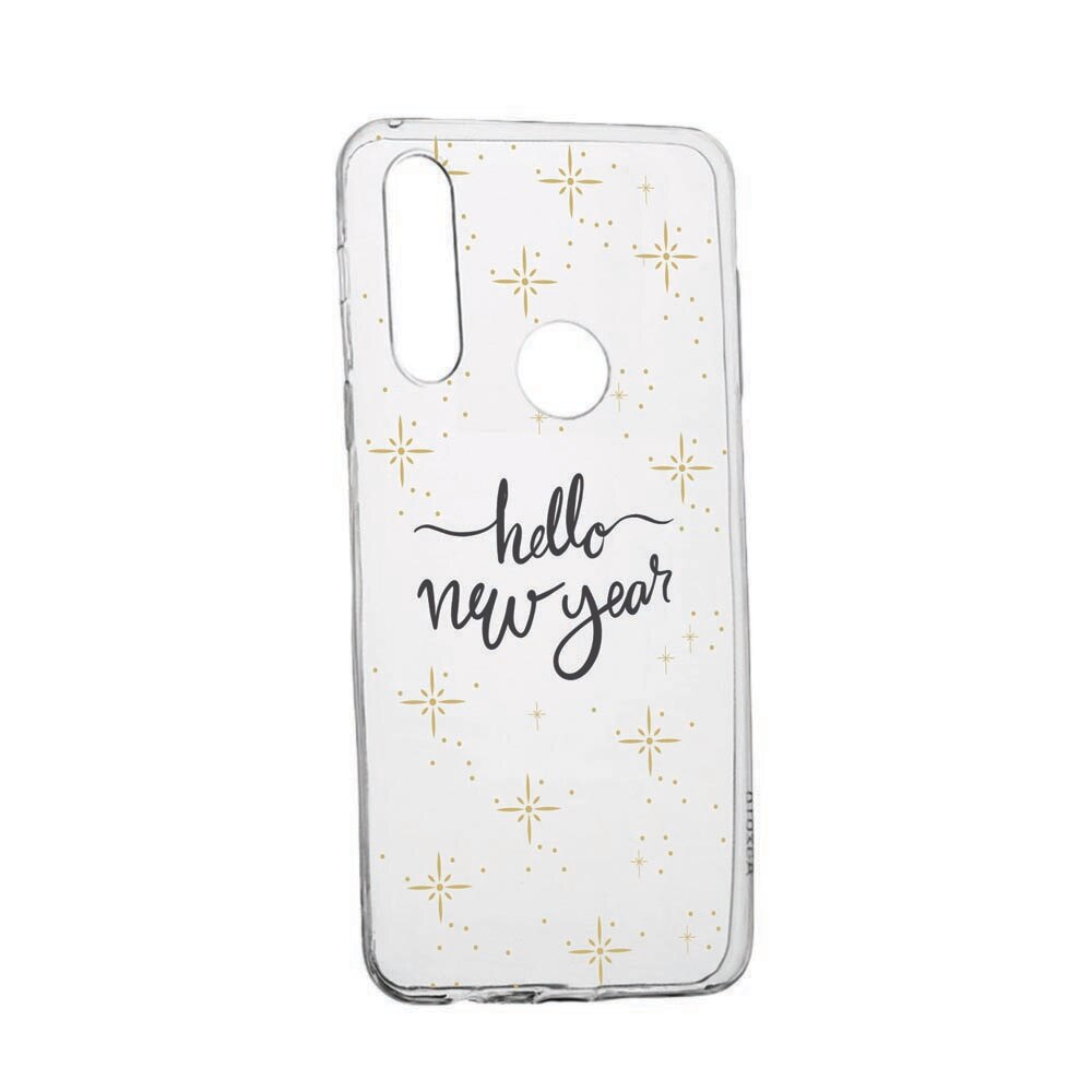 Husa pentru Huawei Y6p, rezistenta la uzura, anti-alunecare, Hello New Year, 173