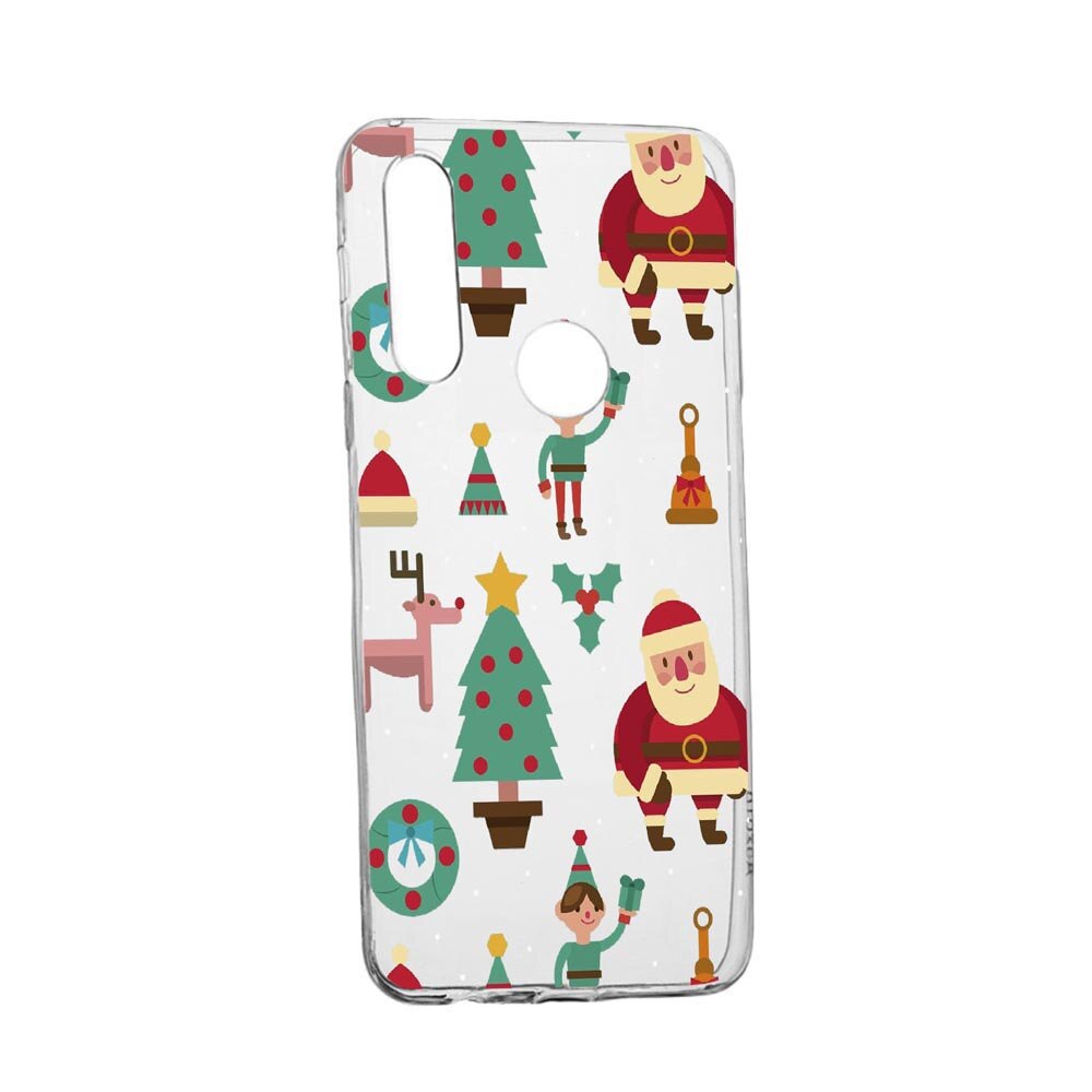 Husa Silicon Xmas, Craciun, Compatibila cu Motorola Moto G Pro, rezistenta la uzura, anti-alunecare, 320