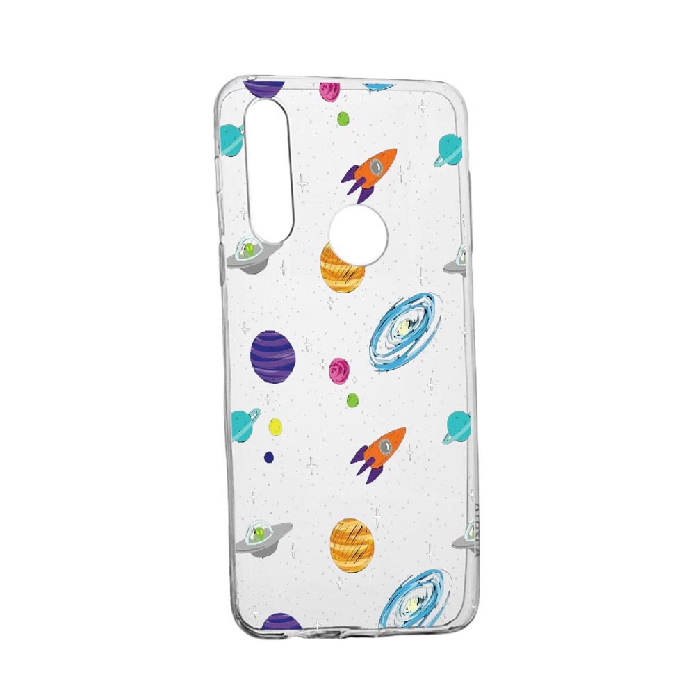 Husa Universe, Planeta, pentru Huawei Y6p, rezistenta la uzura, anti-alunecare, din silicon Premium, 466