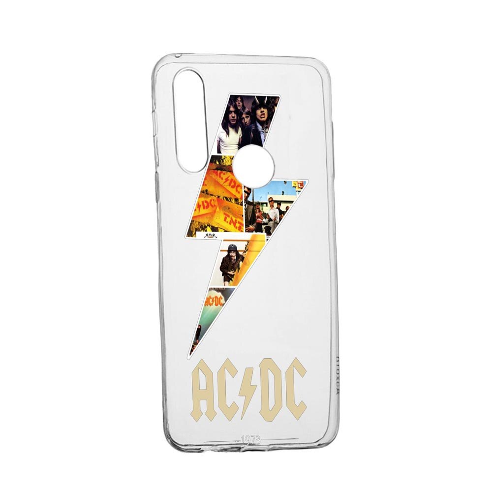 Husa Silicon AC/DC, Compatibila Cu Motorola Moto E7i Power, rezistenta la uzura, anti-alunecare, 534