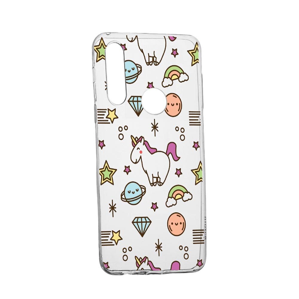 Husa Silicon Unicorn - universe, Compatibila cu Motorola Moto G Pro, rezistenta la uzura, anti-alunecare, 526