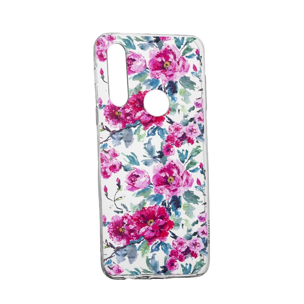 Husa Silicon Flori, culorile de pastel, Compatibila cu Motorola Moto G Pro, rezistenta la uzura, anti-alunecare, 507