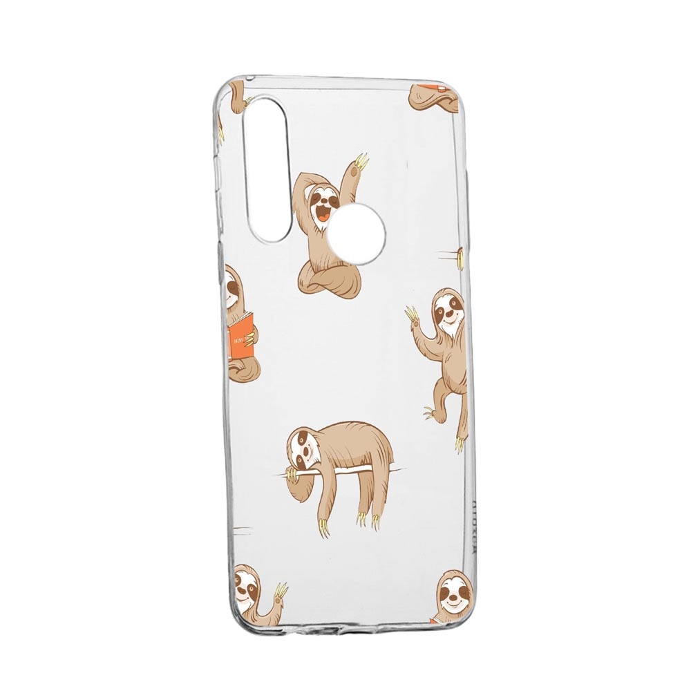 Husa Keep Calm - Be Lazy, pentru Motorola Moto E6s (2020), rezistenta la uzura, anti-alunecare, din silicon Premium, 598