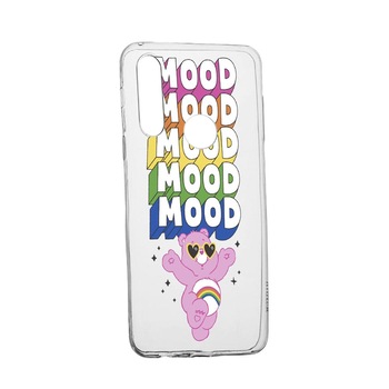 Husa Mood - Pink Bear, pentru Huawei Y6p, rezistenta la uzura, anti-alunecare, din silicon Premium, 599 Husa Mood - Pink Bear, pentru Huawei Y6p, rezistenta la uzura, anti-alunecare, din silicon Premium, 599