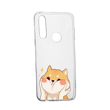Husa Emoje - Sweet Cat, pentru Motorola Moto E6s (2020), rezistenta la uzura, anti-alunecare, din silicon Premium, 596 Husa Emoje - Sweet Cat, pentru Motorola Moto E6s (2020), rezistenta la uzura, anti-alunecare, din silicon Premium, 596