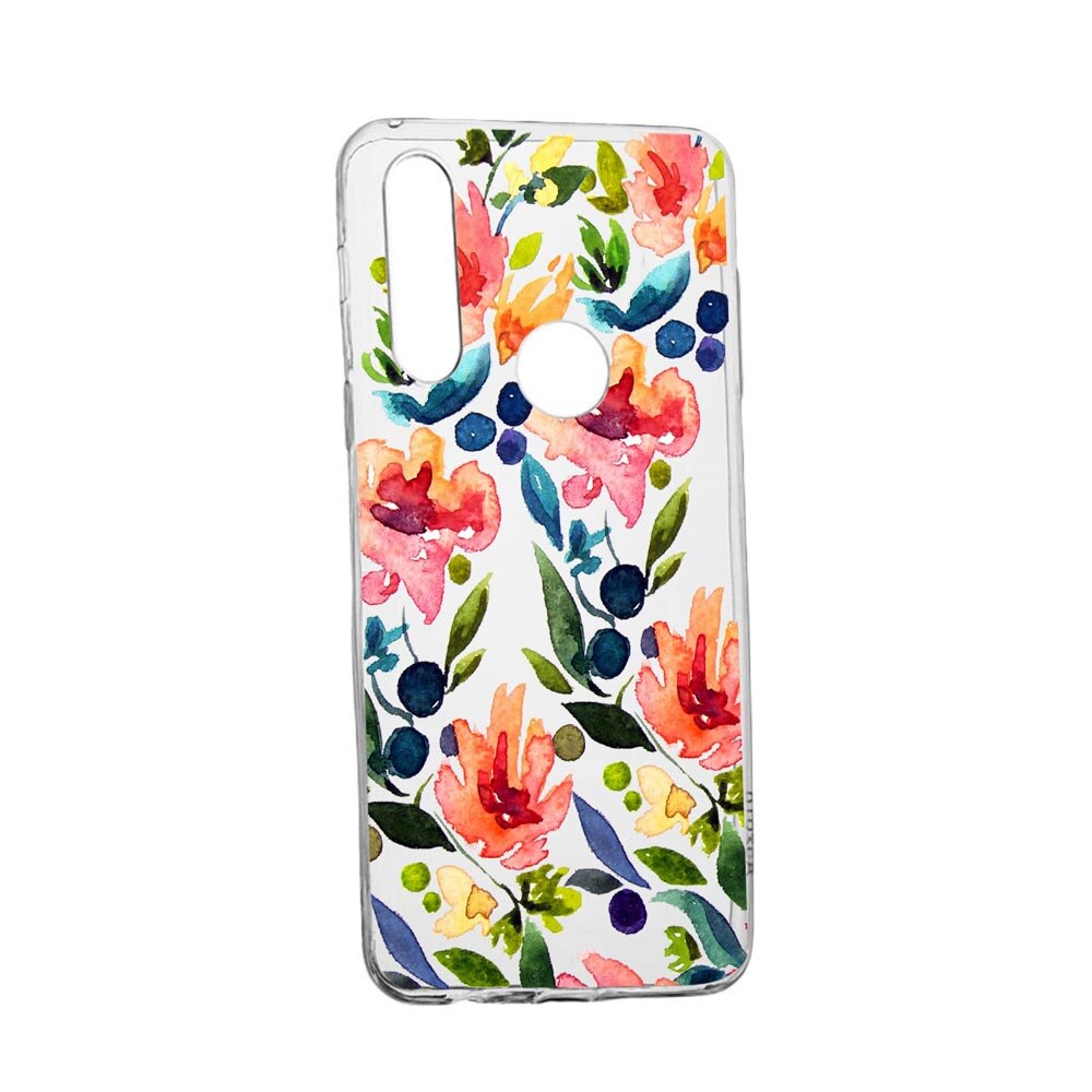 Husa Silicon Flowers Spring, Compatibila cu Motorola Moto G Pro, rezistenta la uzura, anti-alunecare, 628