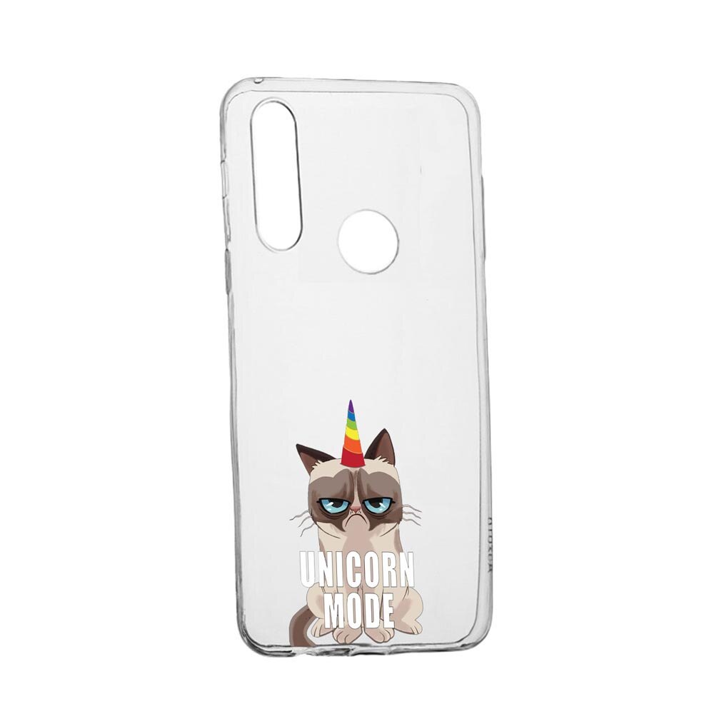 Husa Silicon Meme - Gumpy Unicorn Mode, Compatibila cu Motorola Moto G Pro, rezistenta la uzura, anti-alunecare, 654